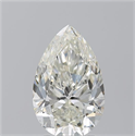 Natural Diamond 3.01 Carats, Pear with  Cut, J Color, SI2 Clarity and Certified by GIA