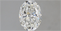 Diamante Natural 0.90 quilates, Ovalado , Color G, claridad VVS2 y certificado GIA