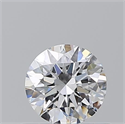 Diamante Natural 0.55 quilates, Redondo , Color D, claridad IF y certificado GIA