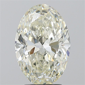 Picture of Natural Diamond 3.03 Carats, Oval with  Cut, I Color, VS2 Clarity and Certified by IGI