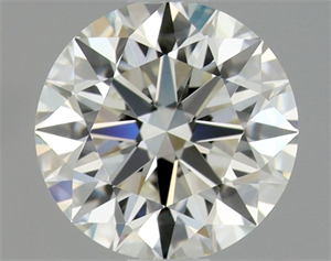 Picture of Natural Diamond 0.80 Carats, Round with Excellent Cut, I Color, VVS2 Clarity and Certified by GIA