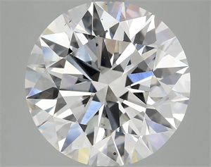 Picture of Lab Grown Diamond 5.04 Carats, Round with Ideal Cut, E Color, VS2 Clarity and Certified by IGI