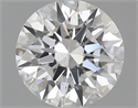 Natural Diamond 1.00 Carats, Round with Excellent Cut, F Color, SI2 Clarity and Certified by GIA