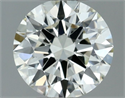 Natural Diamond 0.50 Carats, Round with Excellent Cut, L Color, VS1 Clarity and Certified by GIA