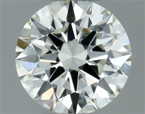 Picture of Natural Diamond 0.50 Carats, Round with Excellent Cut, L Color, VS1 Clarity and Certified by GIA