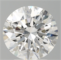 Lab Grown Diamond 3.51 Carats, Round with Excellent Cut, E Color, VS1 Clarity and Certified by IGI