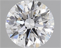 Del inventario de diamantes de laboratorio, 1.04 quilates, Redondo , Color D, claridad VVS2 y certificado IGI