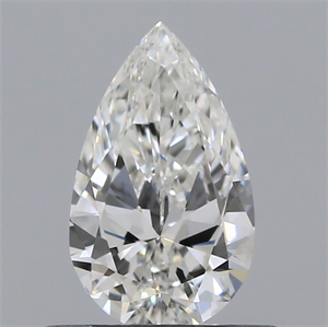 Picture of Natural Diamond 0.50 Carats, Pear with  Cut, G Color, VVS2 Clarity and Certified by GIA
