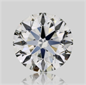 Diamante Natural 1.01 quilates, Redondo , Color J, claridad VS1 y certificado GIA