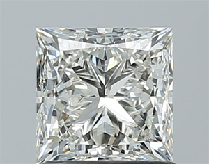 Picture of Natural Diamond 1.03 Carats, Princess with  Cut, H Color, VS1 Clarity and Certified by IGI