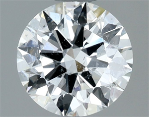 Foto Diamante Natural 0.70 quilates, Redondo , Color H, claridad I1 y certificado GIA de