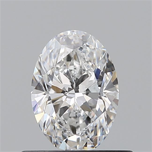 Picture of Natural Diamond 0.51 Carats, Oval with  Cut, E Color, VS1 Clarity and Certified by GIA