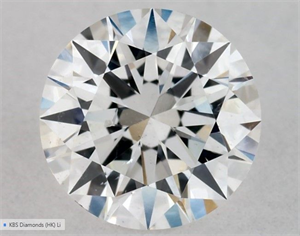 Picture of Natural Diamond 0.50 Carats, Round with Excellent Cut, E Color, SI1 Clarity and Certified by GIA