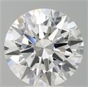 Lab Grown Diamond 6.04 Carats, Round with Ideal Cut, E Color, VVS2 Clarity and Certified by IGI