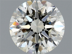 Foto Diamante Natural 0.47 quilates, Redondo , Color J, claridad VVS1 y certificado GIA de