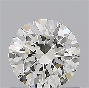 Picture of Natural Diamond 0.70 Carats, Round with Excellent Cut, J Color, VVS2 Clarity and Certified by GIA