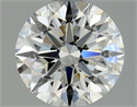 Natural Diamond 0.82 Carats, Round with Excellent Cut, H Color, VS1 Clarity and Certified by GIA