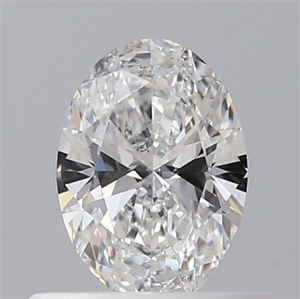 Picture of Natural Diamond 0.40 Carats, Oval with  Cut, D Color, VS2 Clarity and Certified by GIA