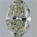 Diamante Natural 2.60 quilates, Ovalado , Color L, claridad SI1 y certificado GIA