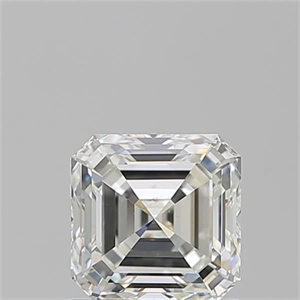 Foto Diamante Natural 1.07 quilates, Asscher , Color I, claridad VS2 y certificado GIA de