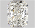 Natural Diamond 0.82 Carats, Radiant with  Cut, H Color, FL Clarity and Certified by GIA