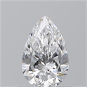 Diamante Natural 0.70 quilates, De pera , Color D, claridad VS1 y certificado GIA