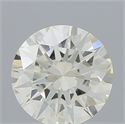 Natural Diamond 0.81 Carats, Round with Excellent Cut, K Color, VVS2 Clarity and Certified by IGI