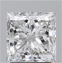 Natural Diamond 2.21 Carats, Princess with  Cut, G Color, VS2 Clarity and Certified by GIA
