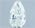 Diamante Natural 0.71 quilates, De pera , Color H, claridad SI1 y certificado IGI