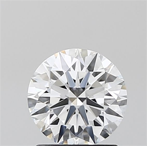 Picture of Lab Grown Diamond 1.22 Carats, Round with Ideal Cut, D Color, VS1 Clarity and Certified by IGI
