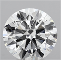 Lab Grown Diamond 2.90 Carats, Round with Ideal Cut, D Color, VS2 Clarity and Certified by IGI