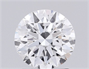Lab Grown Diamond 1.52 Carats, Round with Ideal Cut, D Color, VVS2 Clarity and Certified by IGI