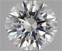 Lab Grown Diamond 1.51 Carats, Round with Excellent Cut, E Color, VVS2 Clarity and Certified by IGI