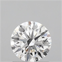 Lab Grown Diamond 1.03 Carats, Round with Ideal Cut, D Color, VS1 Clarity and Certified by IGI