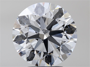 Picture of Natural Diamond 3.50 Carats, Round with Excellent Cut, D Color, VS1 Clarity and Certified by GIA