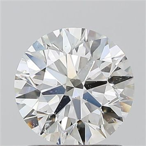 Picture of Natural Diamond 1.20 Carats, Round with Excellent Cut, G Color, SI2 Clarity and Certified by GIA