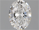 Diamante Natural 0.40 quilates, Ovalado , Color E, claridad SI1 y certificado GIA
