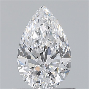 Picture of Natural Diamond 0.70 Carats, Pear with  Cut, D Color, VVS1 Clarity and Certified by GIA