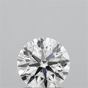 Picture of Lab Grown Diamond 0.97 Carats, Round with Ideal Cut, D Color, VVS2 Clarity and Certified by IGI