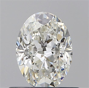 Picture of Natural Diamond 0.52 Carats, Oval with  Cut, H Color, VS2 Clarity and Certified by GIA