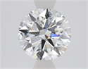 Lab Grown Diamond 1.05 Carats, Round with Ideal Cut, G Color, VS2 Clarity and Certified by IGI