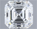 Natural Diamond 1.22 Carats, Asscher with  Cut, H Color, VS1 Clarity and Certified by GIA