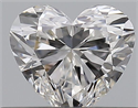 Natural Diamond 0.41 Carats, Heart with  Cut, E Color, VS1 Clarity and Certified by GIA