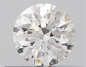 Picture of Natural Diamond 0.40 Carats, Round with Excellent Cut, E Color, SI1 Clarity and Certified by GIA