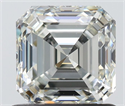 Natural Diamond 1.00 Carats, Asscher with  Cut, I Color, VS1 Clarity and Certified by IGI