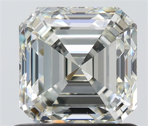 Picture of Natural Diamond 1.00 Carats, Asscher with  Cut, I Color, VS1 Clarity and Certified by IGI