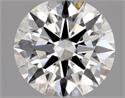 Diamante Natural 0.40 quilates, Redondo , Color F, claridad VS1 y certificado GIA