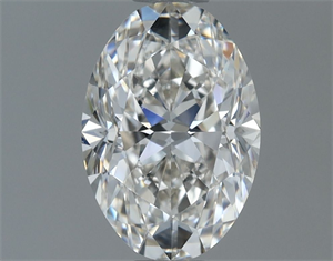 Picture of Natural Diamond 1.00 Carats, Oval with  Cut, G Color, VVS2 Clarity and Certified by IGI