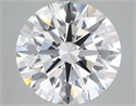 Lab Grown Diamond 4.52 Carats, Round with Ideal Cut, F Color, VS2 Clarity and Certified by IGI