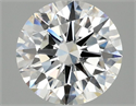 Del inventario de diamantes de laboratorio, 2.08 quilates, Redondo , Color F, claridad VVS2 y certificado IGI